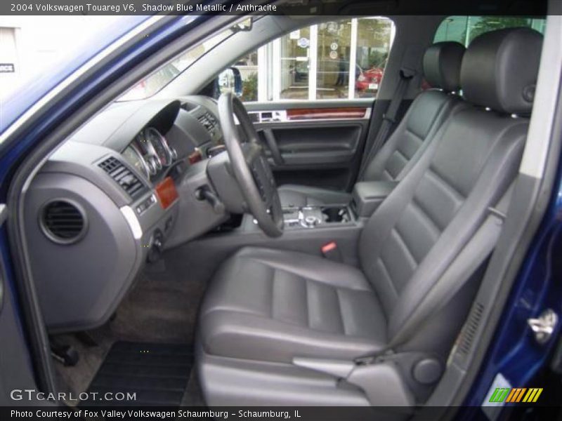 Shadow Blue Metallic / Anthracite 2004 Volkswagen Touareg V6