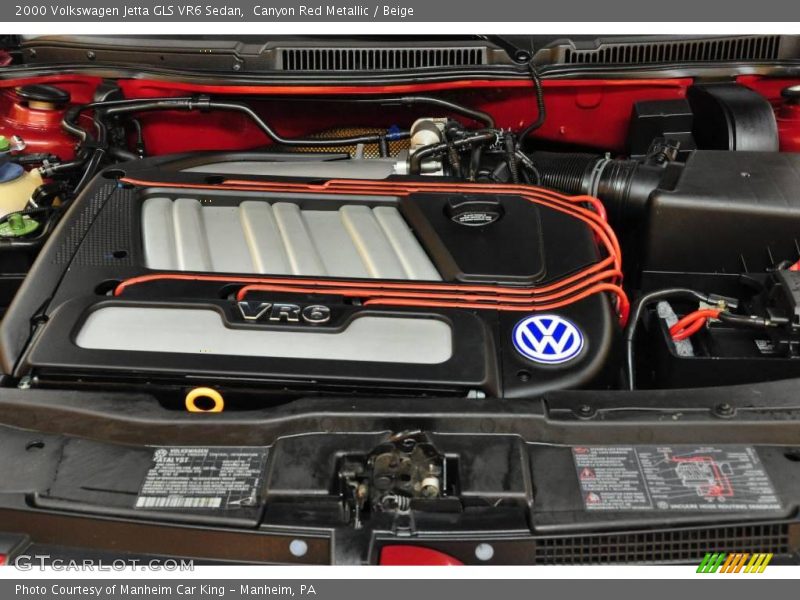 Canyon Red Metallic / Beige 2000 Volkswagen Jetta GLS VR6 Sedan