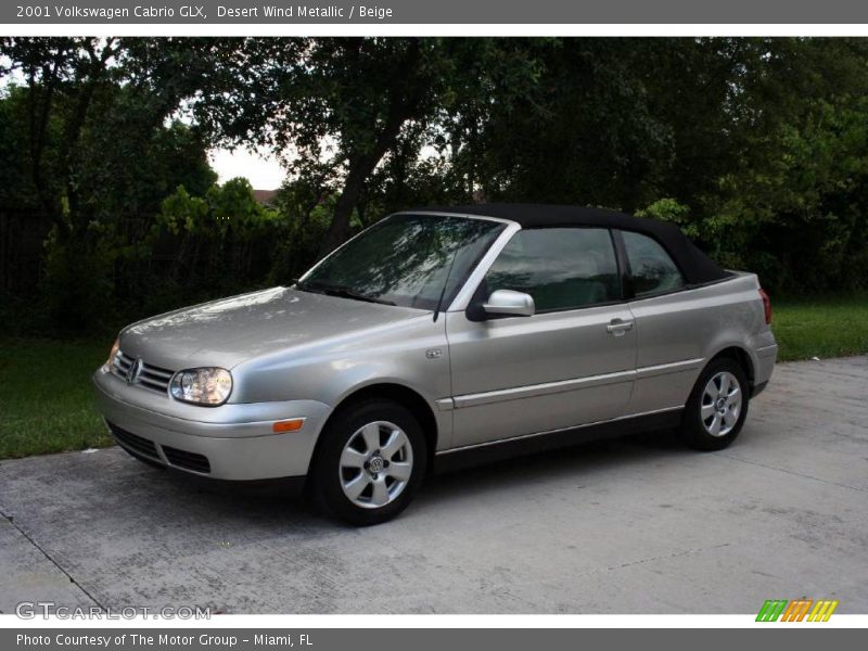 Desert Wind Metallic / Beige 2001 Volkswagen Cabrio GLX