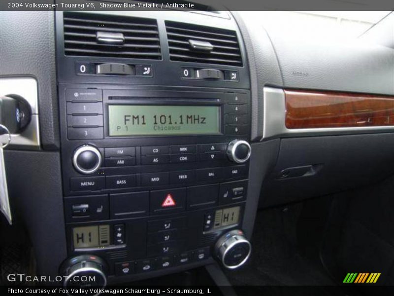 Shadow Blue Metallic / Anthracite 2004 Volkswagen Touareg V6