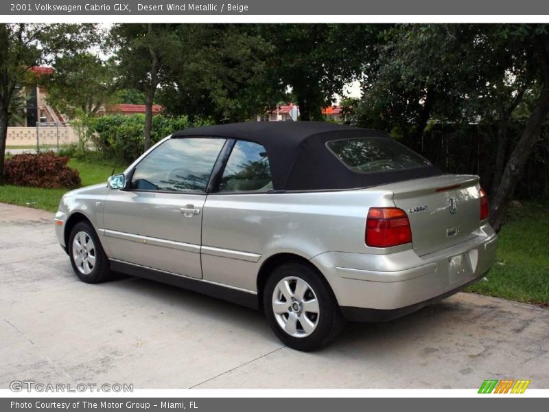 Desert Wind Metallic / Beige 2001 Volkswagen Cabrio GLX