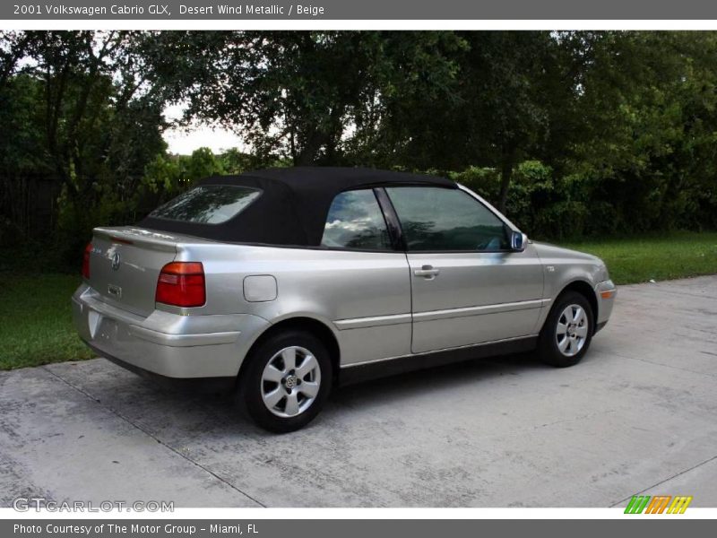 Desert Wind Metallic / Beige 2001 Volkswagen Cabrio GLX