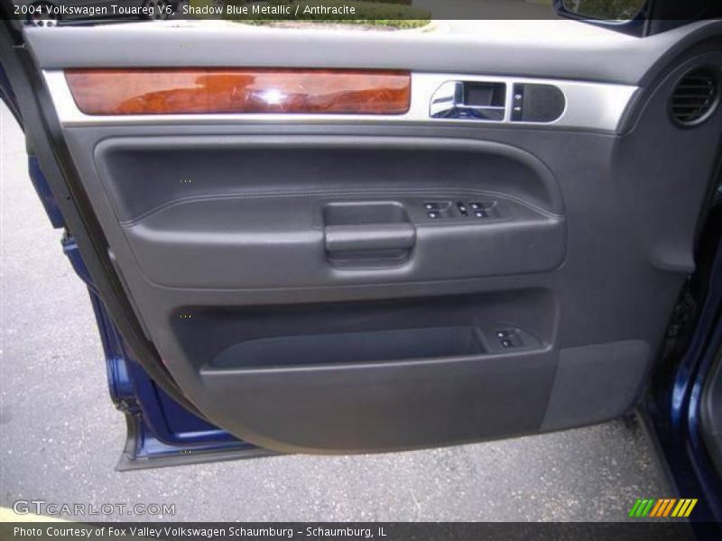Shadow Blue Metallic / Anthracite 2004 Volkswagen Touareg V6