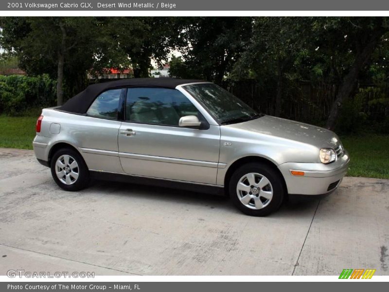 Desert Wind Metallic / Beige 2001 Volkswagen Cabrio GLX