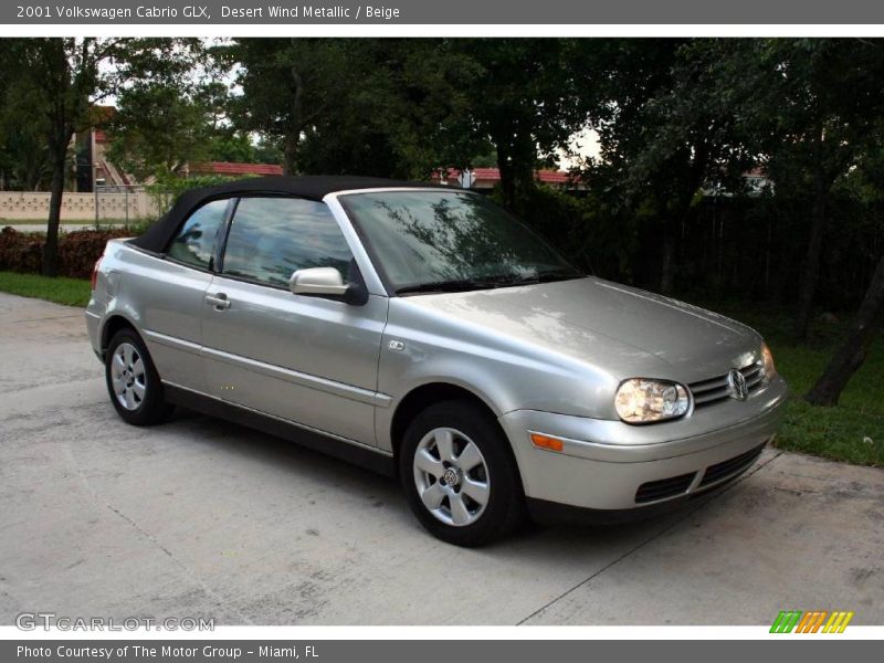 Desert Wind Metallic / Beige 2001 Volkswagen Cabrio GLX