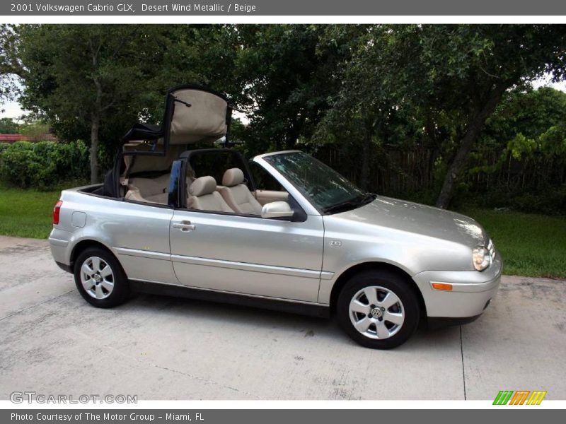 Desert Wind Metallic / Beige 2001 Volkswagen Cabrio GLX