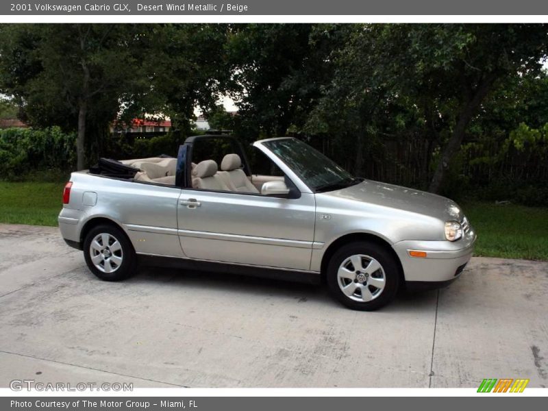Desert Wind Metallic / Beige 2001 Volkswagen Cabrio GLX