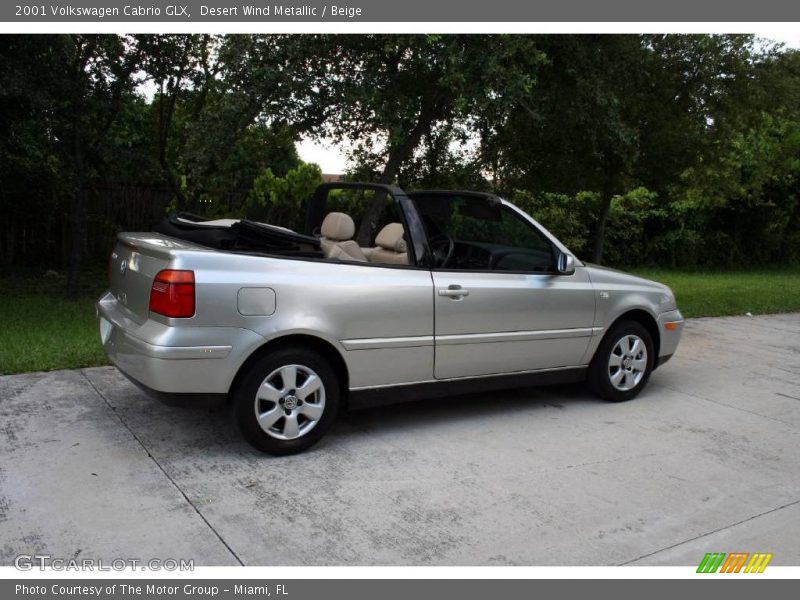 Desert Wind Metallic / Beige 2001 Volkswagen Cabrio GLX