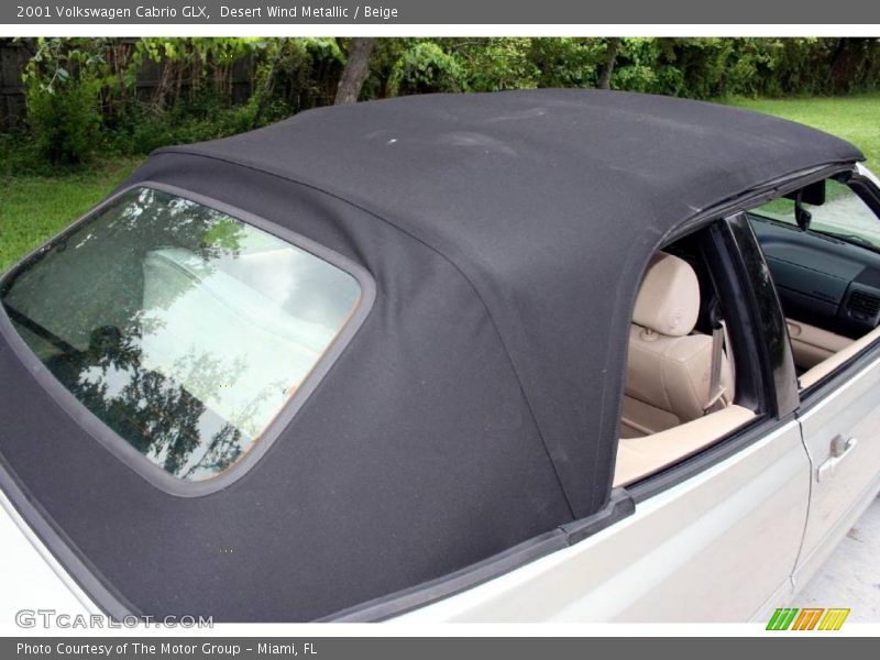 Desert Wind Metallic / Beige 2001 Volkswagen Cabrio GLX