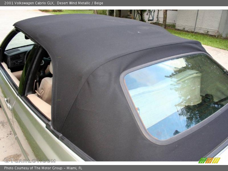 Desert Wind Metallic / Beige 2001 Volkswagen Cabrio GLX