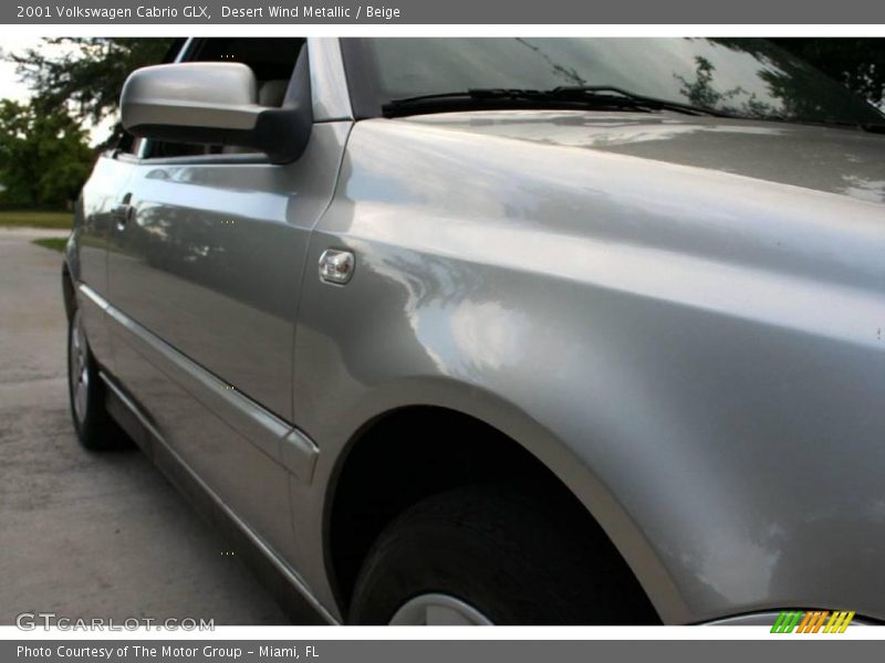 Desert Wind Metallic / Beige 2001 Volkswagen Cabrio GLX