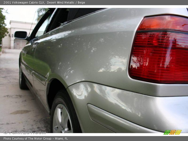 Desert Wind Metallic / Beige 2001 Volkswagen Cabrio GLX