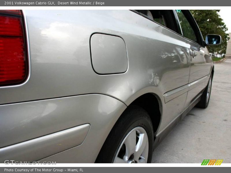 Desert Wind Metallic / Beige 2001 Volkswagen Cabrio GLX
