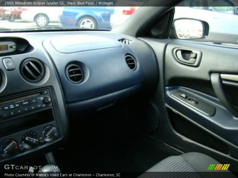 Flash Blue Pearl / Midnight 2003 Mitsubishi Eclipse Spyder GS