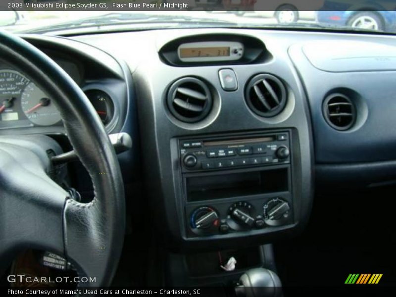 Flash Blue Pearl / Midnight 2003 Mitsubishi Eclipse Spyder GS