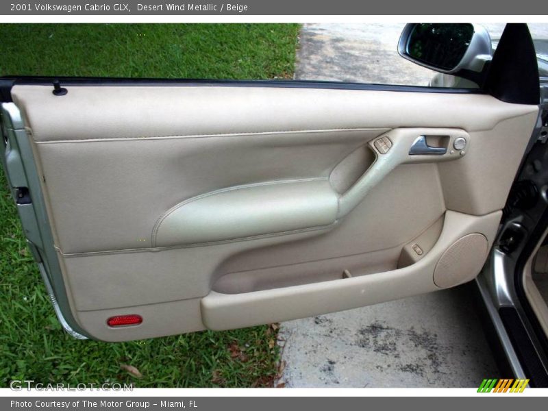Desert Wind Metallic / Beige 2001 Volkswagen Cabrio GLX