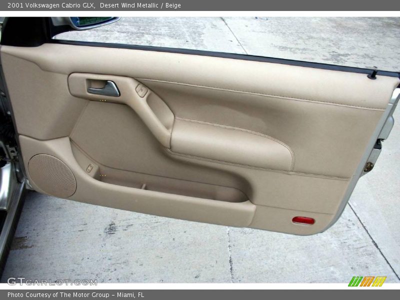 Desert Wind Metallic / Beige 2001 Volkswagen Cabrio GLX