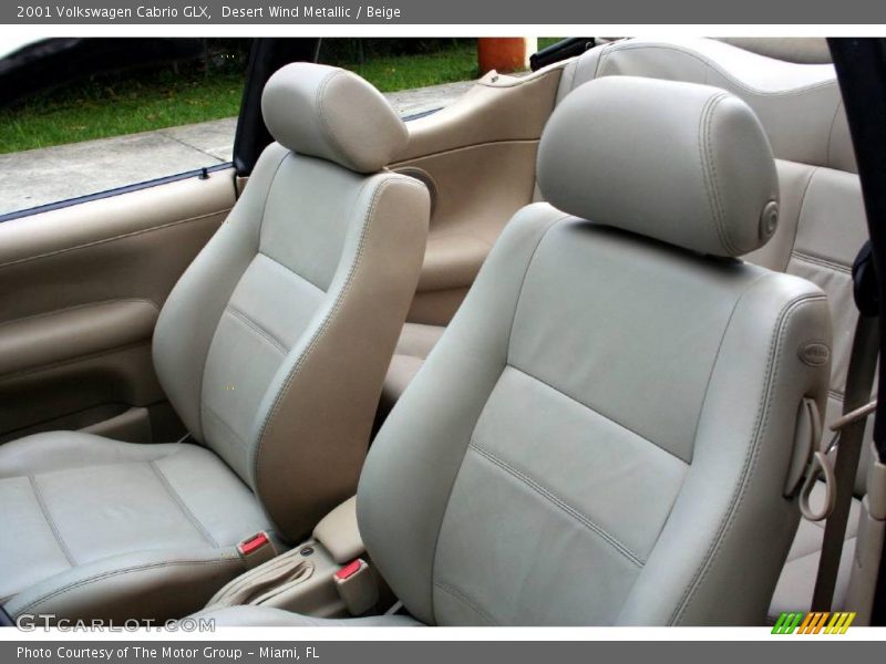 Desert Wind Metallic / Beige 2001 Volkswagen Cabrio GLX