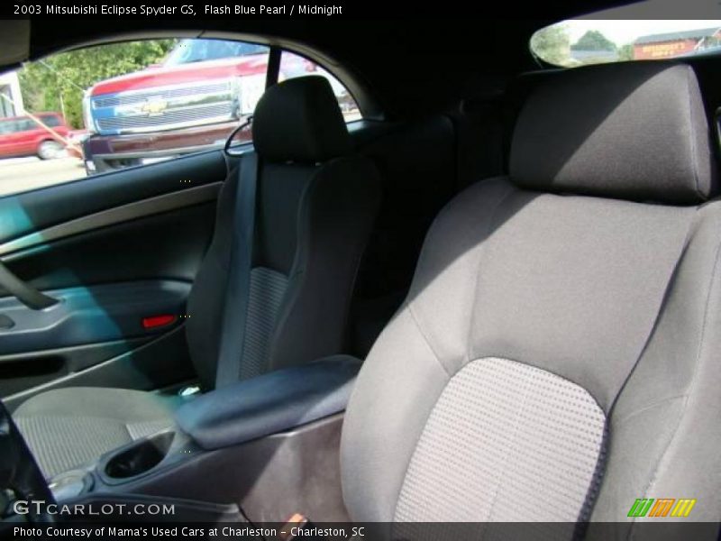 Flash Blue Pearl / Midnight 2003 Mitsubishi Eclipse Spyder GS