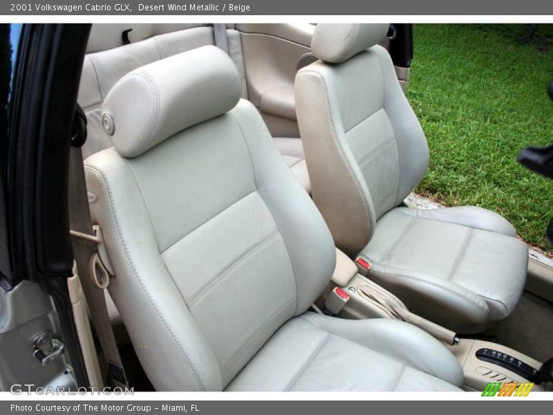 Desert Wind Metallic / Beige 2001 Volkswagen Cabrio GLX