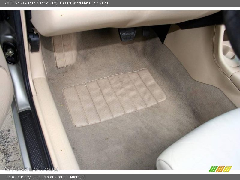 Desert Wind Metallic / Beige 2001 Volkswagen Cabrio GLX