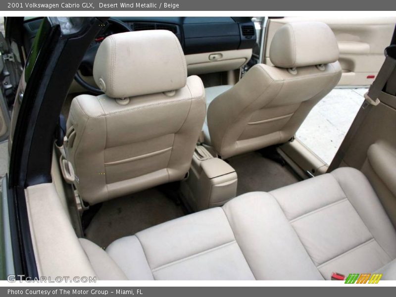 Desert Wind Metallic / Beige 2001 Volkswagen Cabrio GLX