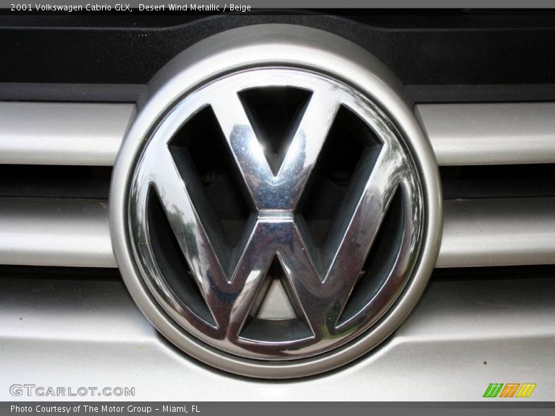 Desert Wind Metallic / Beige 2001 Volkswagen Cabrio GLX