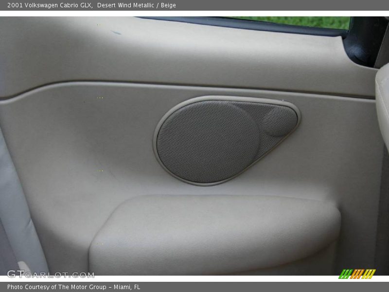 Desert Wind Metallic / Beige 2001 Volkswagen Cabrio GLX