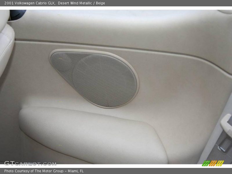 Desert Wind Metallic / Beige 2001 Volkswagen Cabrio GLX