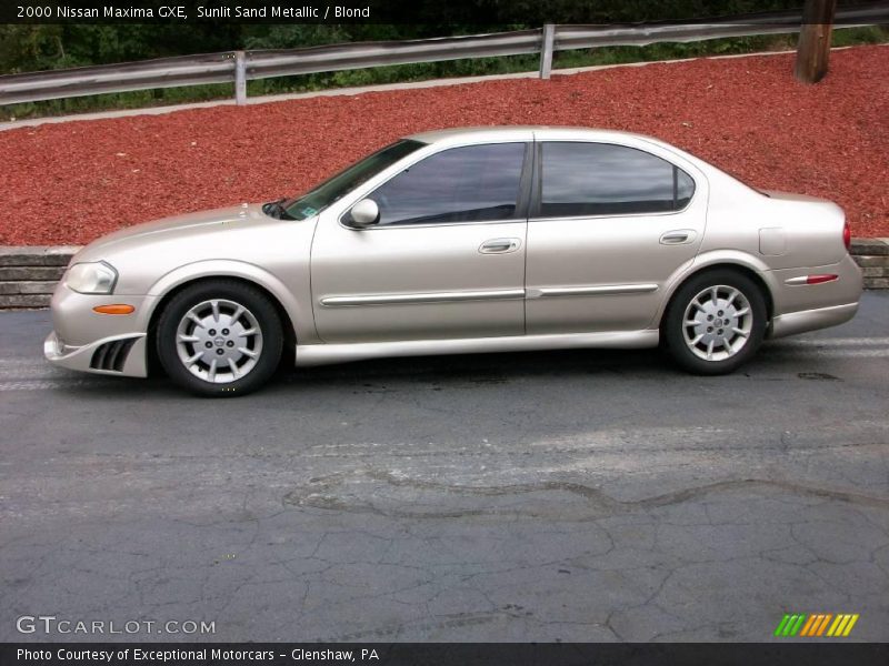 Sunlit Sand Metallic / Blond 2000 Nissan Maxima GXE