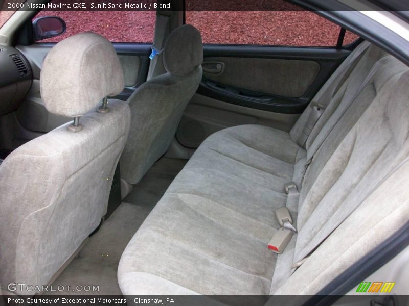 Sunlit Sand Metallic / Blond 2000 Nissan Maxima GXE