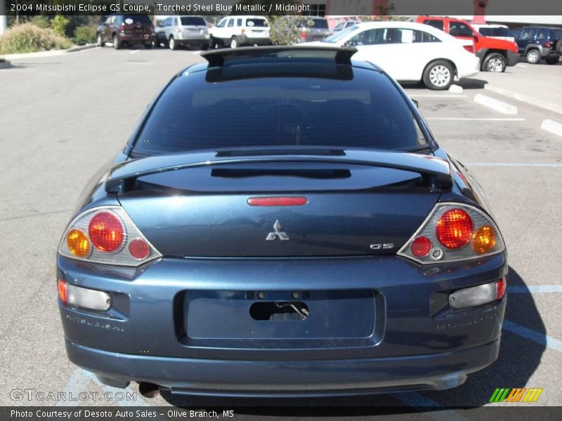 Torched Steel Blue Metallic / Midnight 2004 Mitsubishi Eclipse GS Coupe