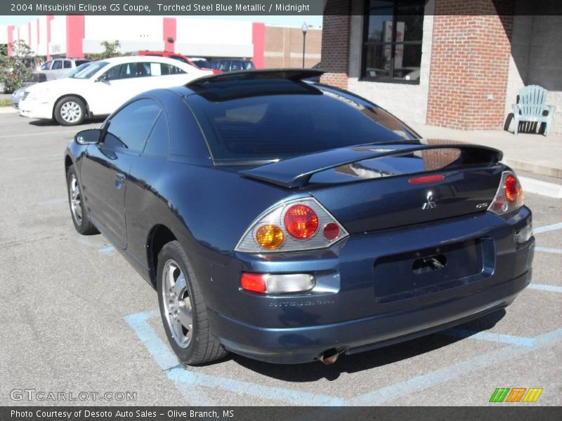 Torched Steel Blue Metallic / Midnight 2004 Mitsubishi Eclipse GS Coupe