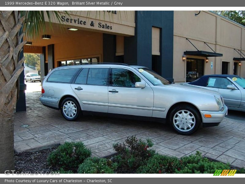 Brilliant Silver Metallic / Grey 1999 Mercedes-Benz E 320 Wagon