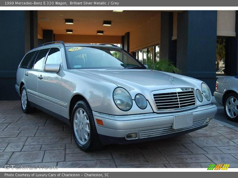 Brilliant Silver Metallic / Grey 1999 Mercedes-Benz E 320 Wagon