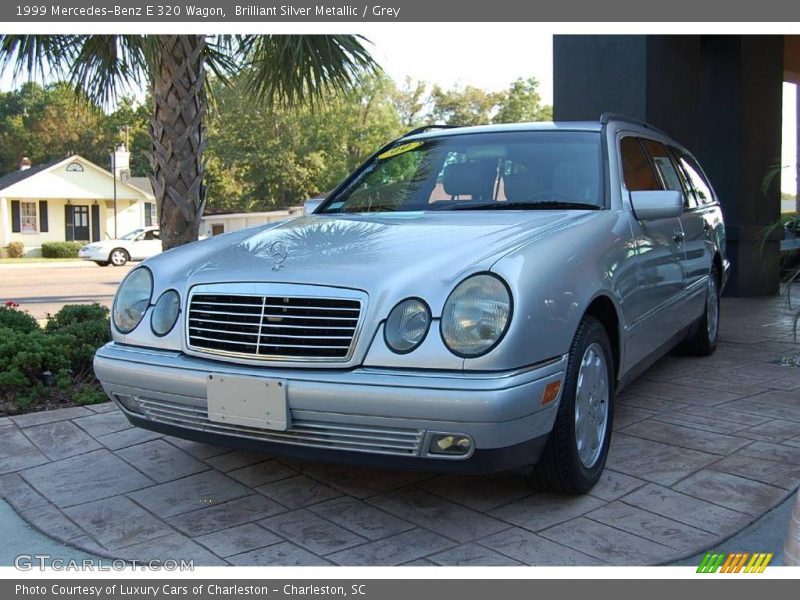 Brilliant Silver Metallic / Grey 1999 Mercedes-Benz E 320 Wagon