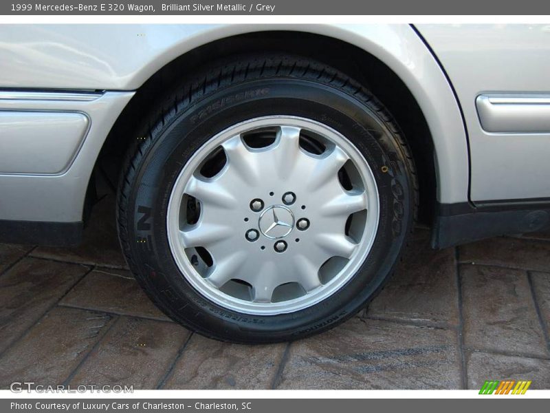 Brilliant Silver Metallic / Grey 1999 Mercedes-Benz E 320 Wagon