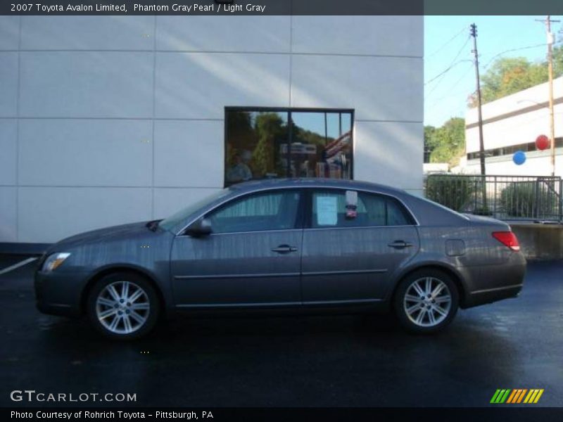Phantom Gray Pearl / Light Gray 2007 Toyota Avalon Limited