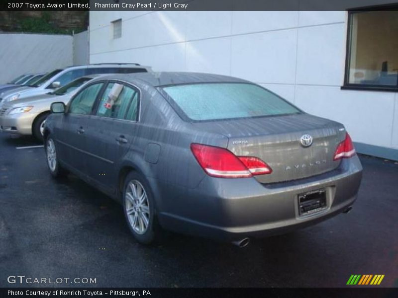 Phantom Gray Pearl / Light Gray 2007 Toyota Avalon Limited