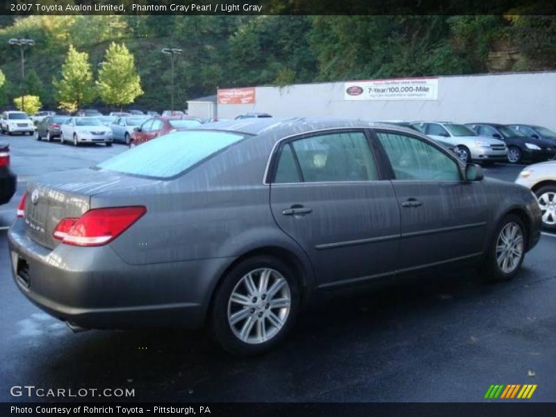 Phantom Gray Pearl / Light Gray 2007 Toyota Avalon Limited