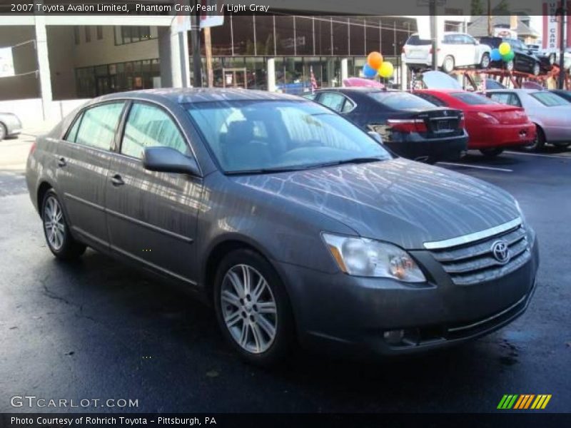 Phantom Gray Pearl / Light Gray 2007 Toyota Avalon Limited
