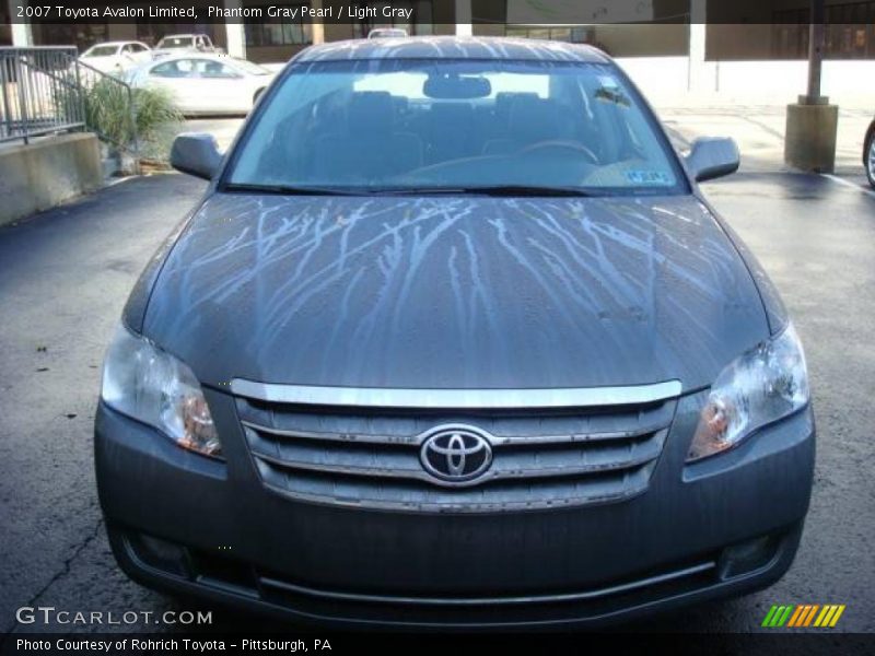 Phantom Gray Pearl / Light Gray 2007 Toyota Avalon Limited