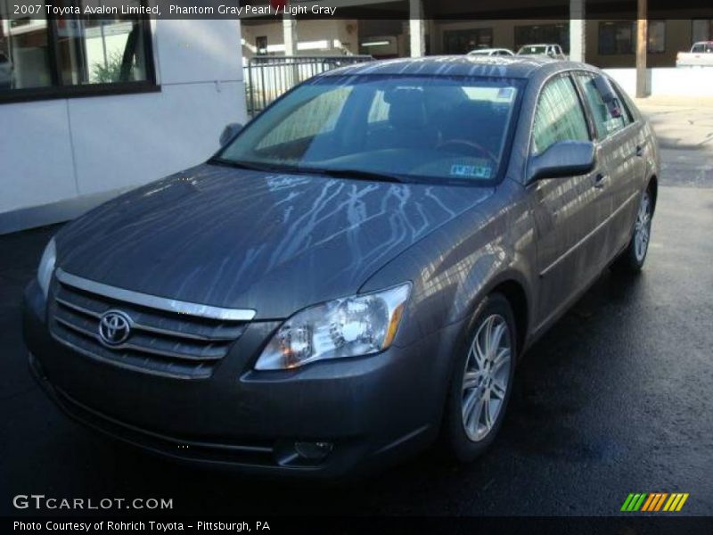 Phantom Gray Pearl / Light Gray 2007 Toyota Avalon Limited