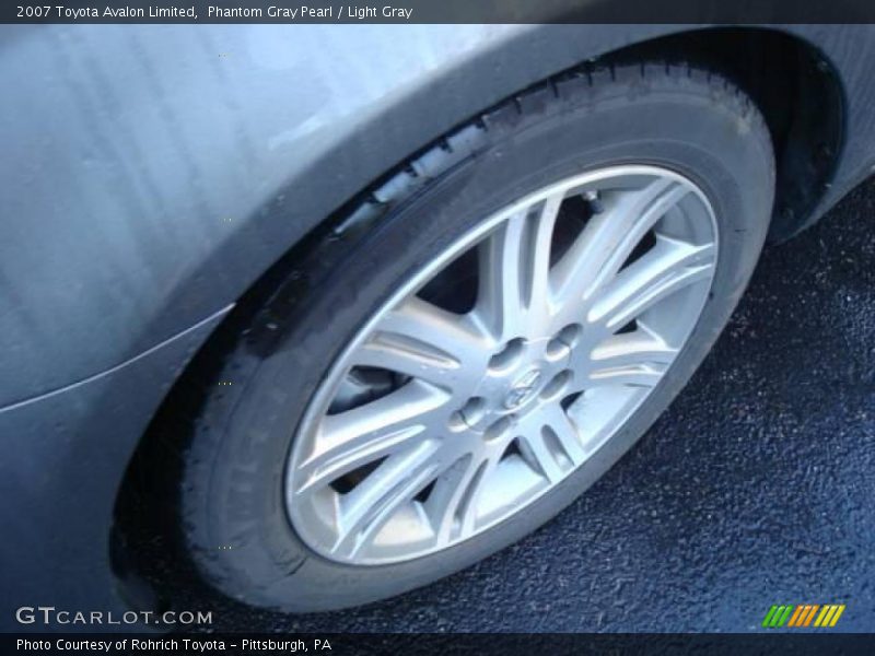 Phantom Gray Pearl / Light Gray 2007 Toyota Avalon Limited