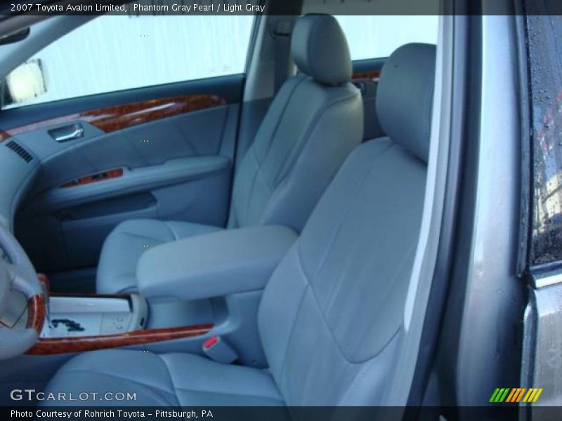 Phantom Gray Pearl / Light Gray 2007 Toyota Avalon Limited