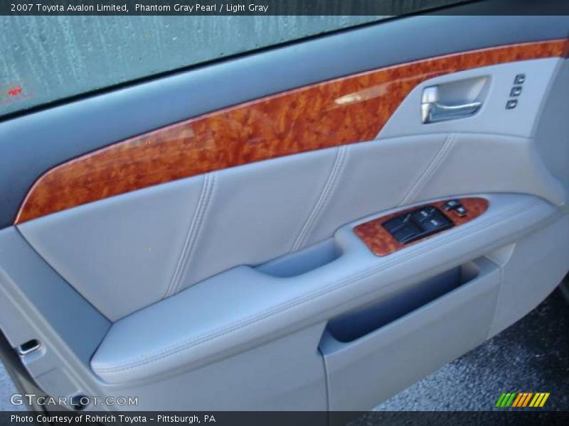 Phantom Gray Pearl / Light Gray 2007 Toyota Avalon Limited