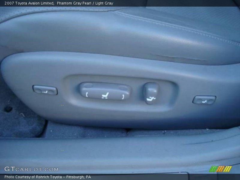 Phantom Gray Pearl / Light Gray 2007 Toyota Avalon Limited
