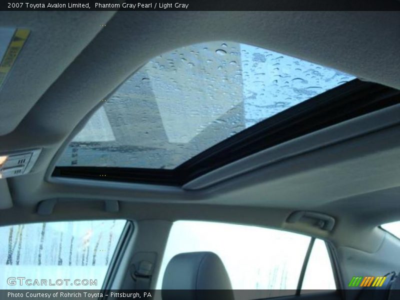 Phantom Gray Pearl / Light Gray 2007 Toyota Avalon Limited
