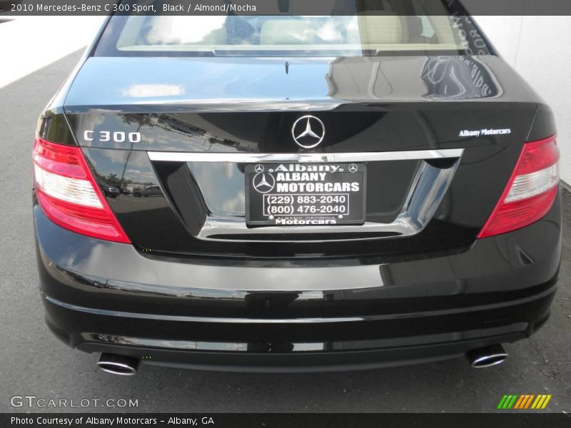 Black / Almond/Mocha 2010 Mercedes-Benz C 300 Sport