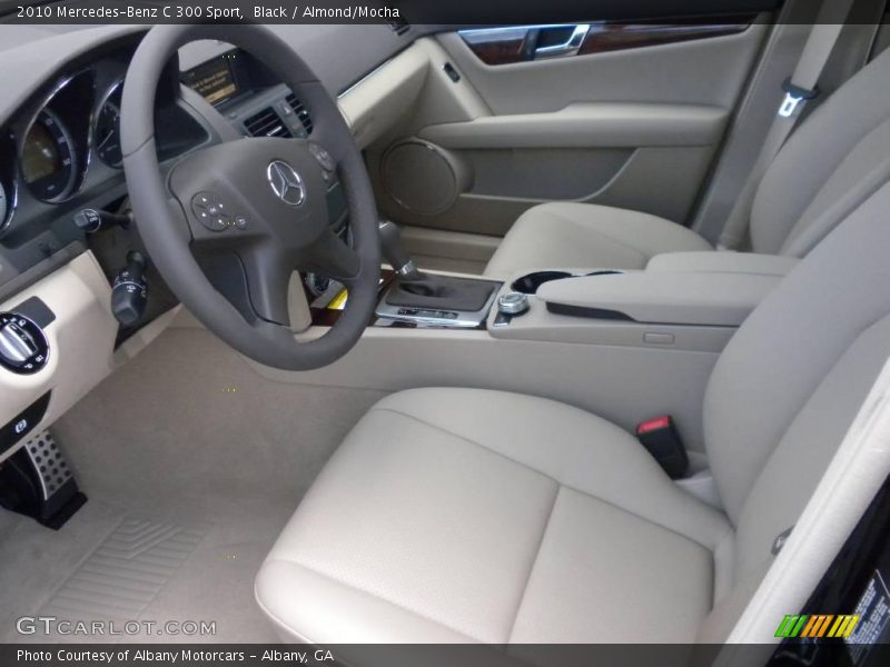 Black / Almond/Mocha 2010 Mercedes-Benz C 300 Sport